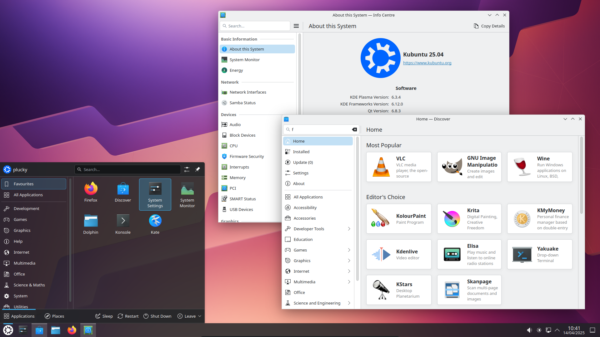 Kubuntu Plucky Puffin (25.04) released